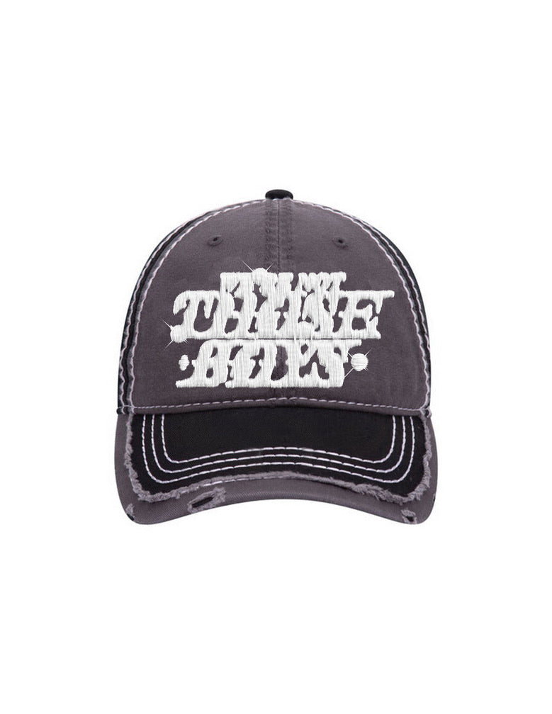 WE'RE NOT THOSE BOYS DISTRESSED CAP